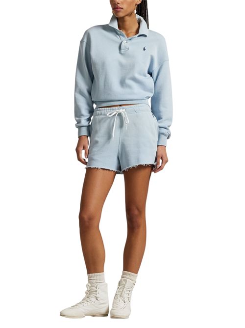 felpa donna modello polo azzurro Ralph Lauren | 211965097003